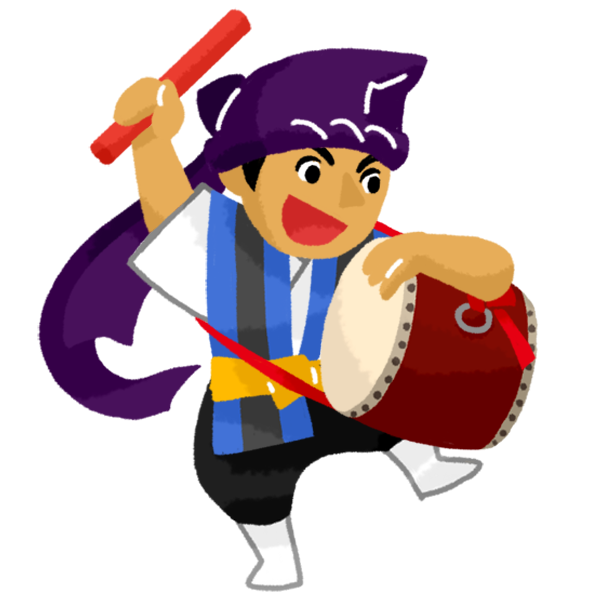 エイサーの男性