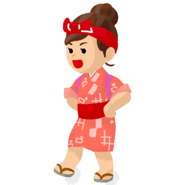 エイサーの女性
