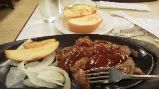 ジャッキーステーキのステーキ