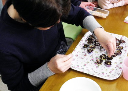 チョコ作り