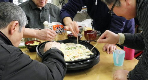 たこ焼き作り