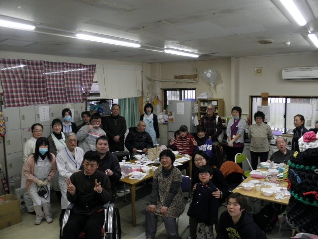 口腔ケア講習全員集合