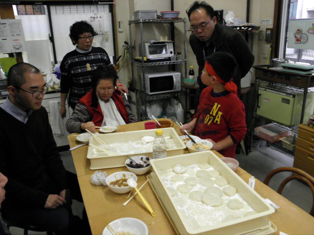 餅つき