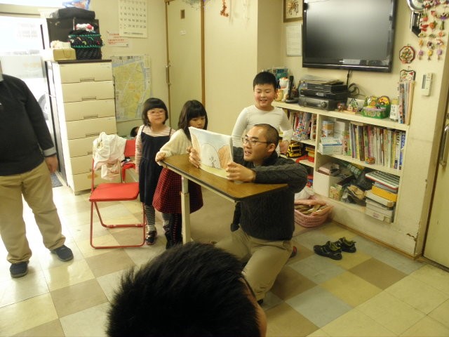紙芝居の上演